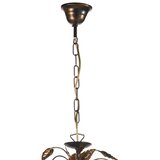  ONLI - Luster na lancu COLLANA 6xE14/6W/230V bronzan/zlatan | Eponuda.com