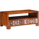vidaXL Klubska mizica 90x50x40 cm trden akacijev les | Shoptok.si