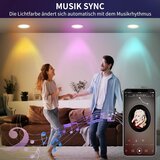 DUSKTEC vgradni pametni RGBW LED reflektorji - komplet 4 kosov odprta embalaža | Shoptok.si