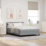  s opruga kutije Svijetlo siva 140 x 200 cm tkanina | shoptok.hr