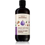 Green Pharmacy Body Care Fig & Argan Oil kremasta pena za kopel z arganovim oljem 500 ml | Shoptok.si