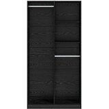 Ormarić Crni hrast 100 x 50 x 200 cm Konstruirano drvo | shoptok.hr