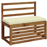  Jastučić za klupu SOEST 100% poliester Krem 60 x 40 x 5 cm Slike