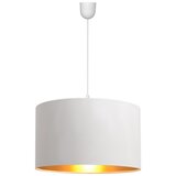  Luster na sajli ALBA 1xE27/15W/230V, prečnik 45 cm, bela/zlatna | Eponuda.com