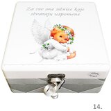  Personalizirana Kutija uspomena za djevojčice – Savršen poklon za rođenje, sv. krštenje ili prvi rođendan - 14.- -16583 | shoptok.hr