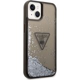 Guess gUHCP14SLFCTPK silikonski ovitek za iPhone 14 6.1 - črn z bleščicami | Shoptok.si