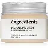 Ongredients Deep Calming Cream pomirjajoča krema za obraz za krepitev kožne pregrade 50 ml Cene