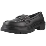 Mokasini RHEA 1 NAP STUDS Črna