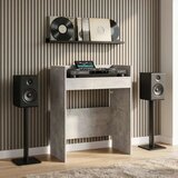 Dj stol Betonska siva 62 x 45 x 102 cm Konstruirano drvo - Betonska siva 62 x 45 x 102 cm Slike