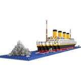 Smania Titanik sestavljanka, 3D sestavljaka, Gradnja ladje (1860 kosov) | TITANICBLOCKS, (21758465) Slike
