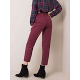 Italy Moda Trousers-DHJ-SP-2312.94P-burgundy | Shoptok.si