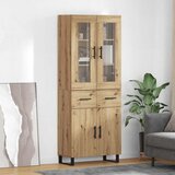  Highboard 2 kom. Umjetnički hrast 69,5 x 34 x 180 cm | shoptok.hr