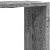 vidaXL Stenska polica siva sonoma 159x18x65 cm inženirski les Cene