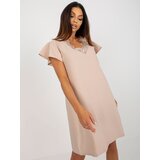 Fashion Hunters Beige cocktail dress RUE PARIS Cene