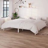 The Living Store Posteljni okvir bel iz trdne borovine 180x200 cm - Posteljni Okvir, (21532112) | Shoptok.si