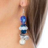 Branic Jewelry Minđuše sa plavim kristalima Alice | Eponuda.com