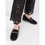 GOODIN Black suede loafers | shoptok.hr