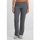 Urban Classics Women's ribbed trousers grey | Shoptok.si