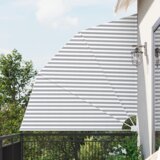 vidaXL Zaslon za zasebnost na balkonu Antracitno siva in bela | Shoptok.si