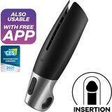 Satisfyer Power Masturbator Black-Silver cene
