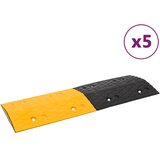  Uspornik 5 kom žuto-crni 97 x 32,5 x 4 cm gumeni | shoptok.hr