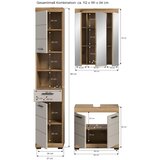 MID.YOU kopalnica scout, barva hrasta, kašmir, 3-Delna | Shoptok.si
