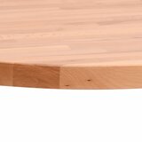 Stolna ploča Ø80x4 cm okrugla od masivne bukovine | Eponuda.com