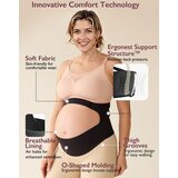 Momcozy pojas za trudnice ergonest black Cijene