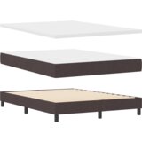  Postelja boxspring z vzmetnico Temno rjava 160 x 200 cm, (5000126414) | Shoptok.si