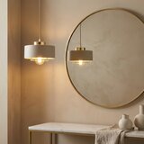  Brilagi - luster na kablu 1xE27/60W/230V Ø 20 cm bež/zlatna | Eponuda.com