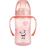 Canpol Exotic Animals šalica za učenje pijenja s ručkama 6+ m Pink 240 ml Cijene