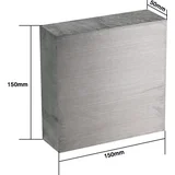 6061 Aluminijski blok - 150 x 150 x 50 mm