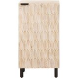  Kreveta Finš bijelog pranja 40 x 33 5 x 75 cm Čvrsto drvo manga | shoptok.hr