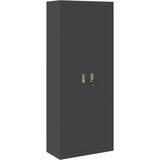 vidaXL Omarica za shranjevanje 2 pcs Črna 80 x 40 x 200 cm Jeklo, (5000152715) | Shoptok.si