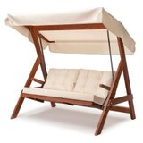 Hanah home Paris 2000 - Beige Beige Garden Triple Swing Chair | ePonuda.com