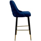 Kayoom BARSKI STOL, modra, črna, zlate barve | Shoptok.si