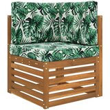 Jastuk za vanjsku sofU 3 pcs Uzorak lista Poliester | Eponuda.com