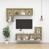  Zidni ormarić boja hrasta sonome 37x37x37 cm konstruirano drvo | shoptok.hr