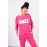 Kesi Set with Queen print fuchsia Cijene