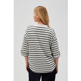 Marisse Women's Sweatshirt L-Bl-4603 Off White_Black | ePonuda.com