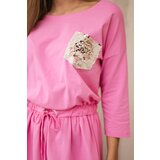 Kesi Dress with sequin pocket light pink | shoptok.hr