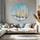 Okrogla poslikana slika zlate obale | different dimensions | Shoptok.si