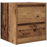  Zidni noćni ormarić boja staro drvo 38x34x40 cm | shoptok.hr