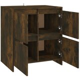  Komoda boja dimljenog hrasta 70x41x75 cm od konstruiranog drva | Eponuda.com