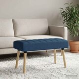  Klupa s utorima Plava 80 x 40 x 46 cm Tkanina Cijene
