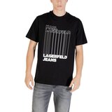 Karl Lagerfeld Polo majice dolgi rokavi KLJ REG BARCODE TEE A3M17002 Črna | Shoptok.si