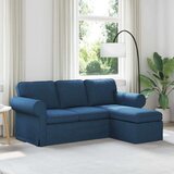SOFA Plava 215 x 138 x 80 cm Metal | shoptok.hr