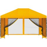  Vrtna sjenica sa stranicama 4 × 3 m Žuta Poliester i čelik | shoptok.hr