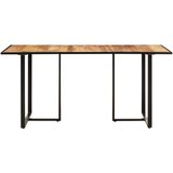  Blagovaonski stol 200 cm od grubog drva manga | shoptok.hr