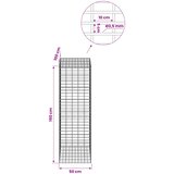  Gabion s žicom debljine 3,5 mm i mrežom 5x10 cm 50x100x150 cm | shoptok.hr